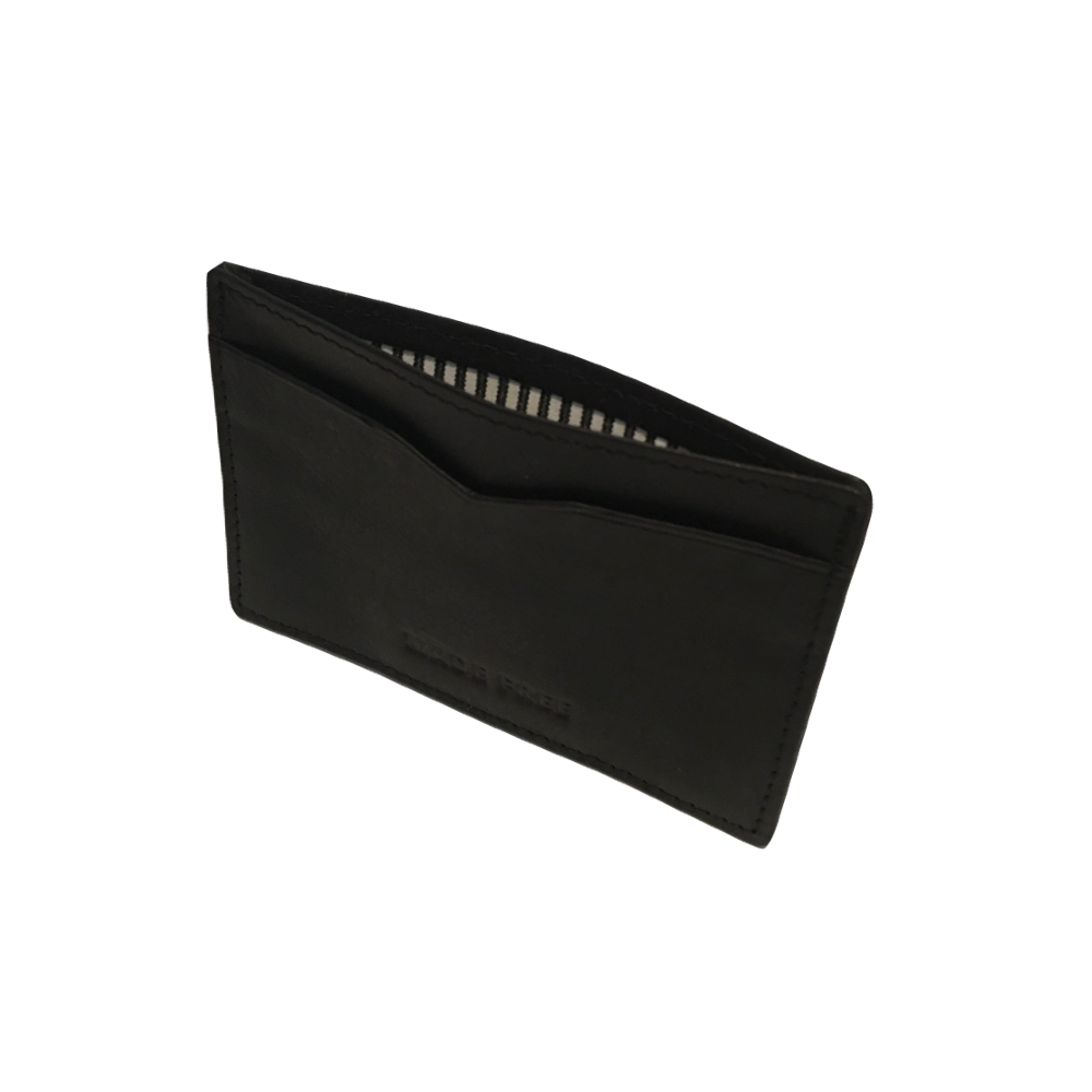 
                  
                    CARD WALLET BLACK by MADE FREE®
                  
                