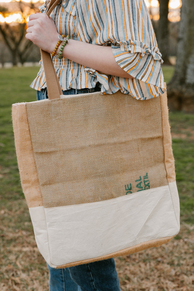 
                  
                    Burlap Market Tote by 2nd Story Goods
                  
                