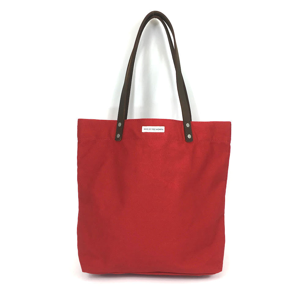 DAY TOTE RED by MADE FREE®