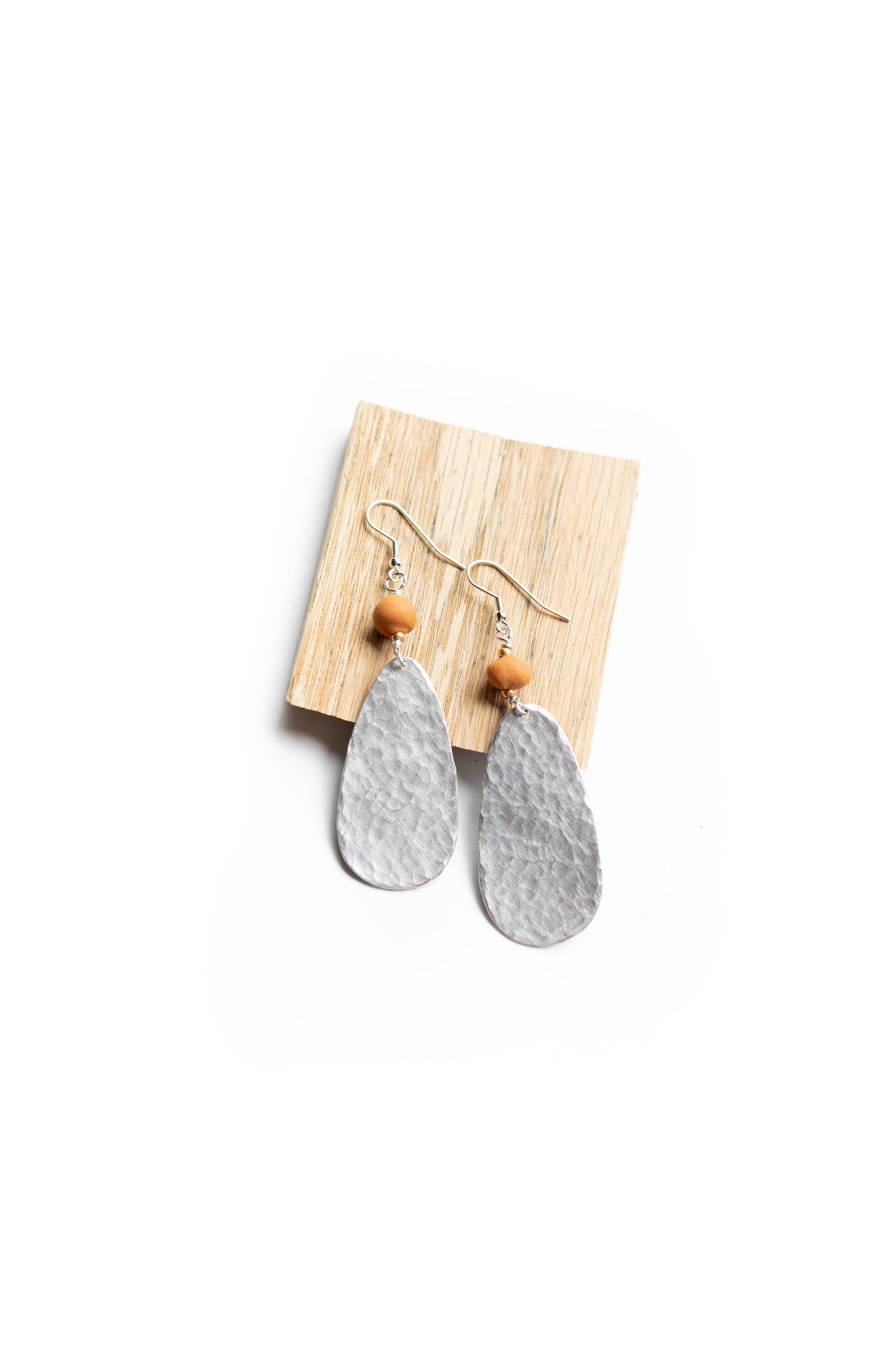 
                  
                    Ellipse Hammered Aluminum  Earring by 2nd Story Goods
                  
                