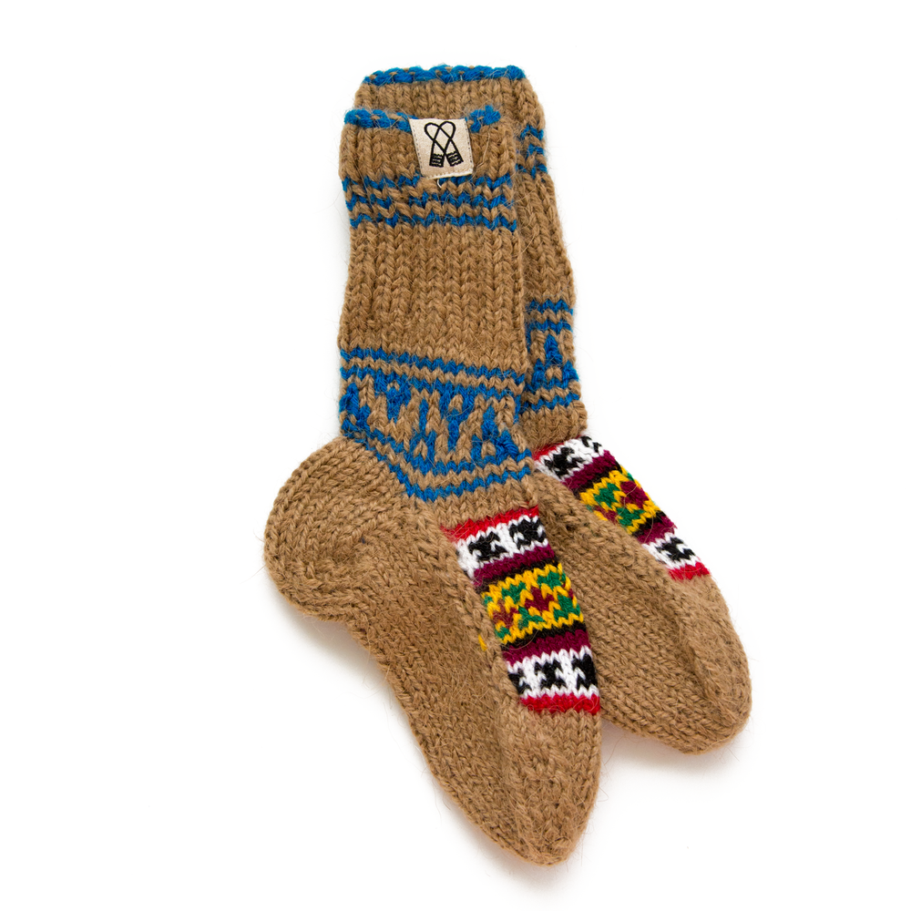 Chai (Tea) - Children's Socks by Fazl