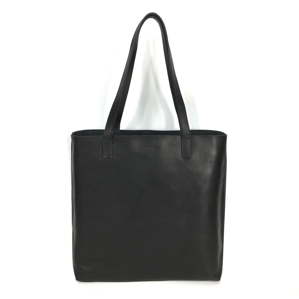 DAY TOTE LEATHER BLACK by MADE FREE®