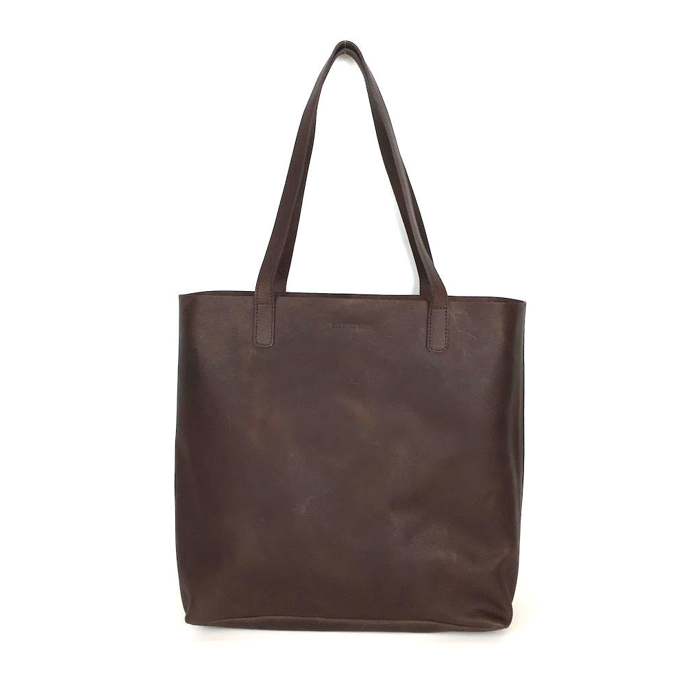
                  
                    DAY TOTE LEATHER BROWN by MADE FREE®
                  
                