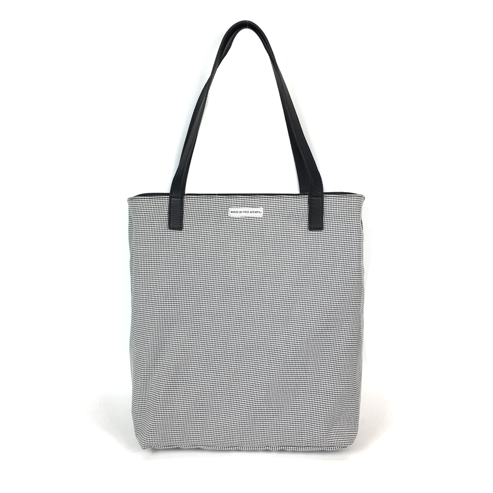 DAY TOTE HOUNDSTOOTH by MADE FREE®