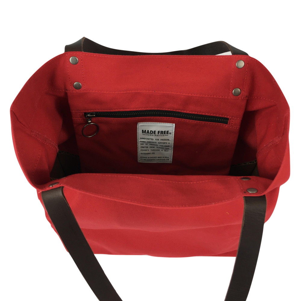 
                  
                    DAY TOTE RED by MADE FREE®
                  
                