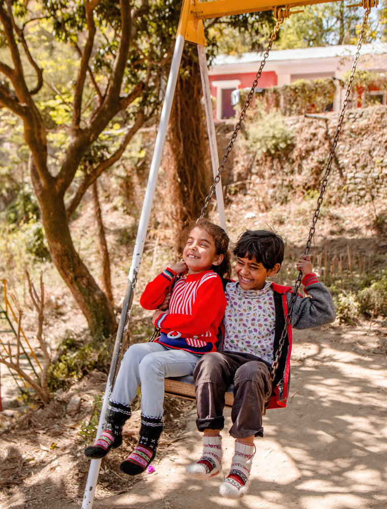 
                  
                    Pahari (Mountain People) - Children's Socks by Fazl
                  
                