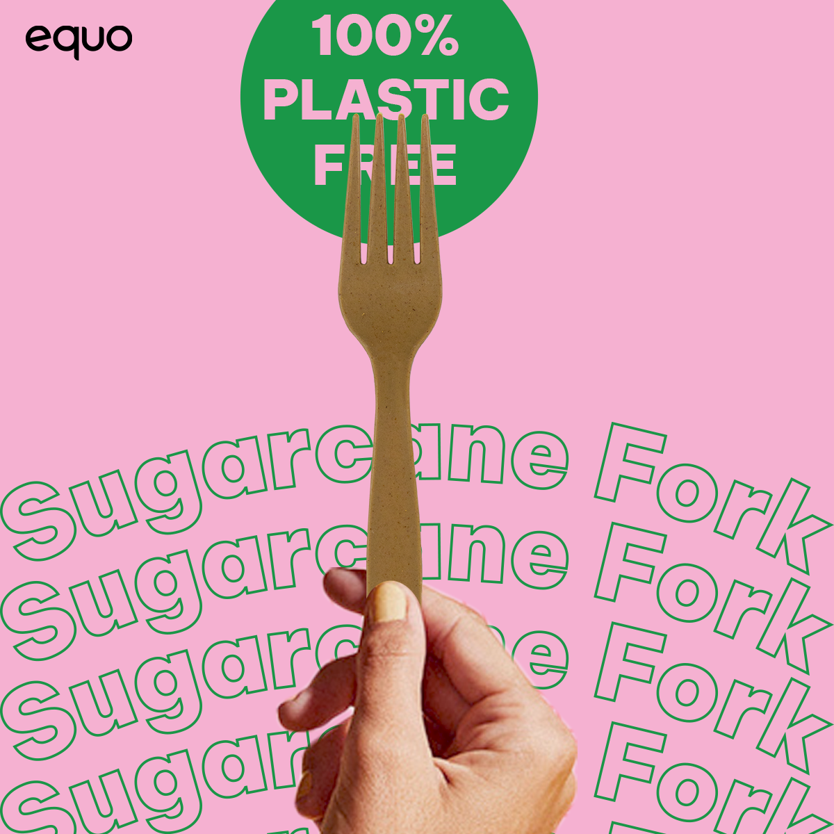 
                  
                    Sugarcane Forks (Wholesale/Bulk) - 1000 count by EQUO
                  
                