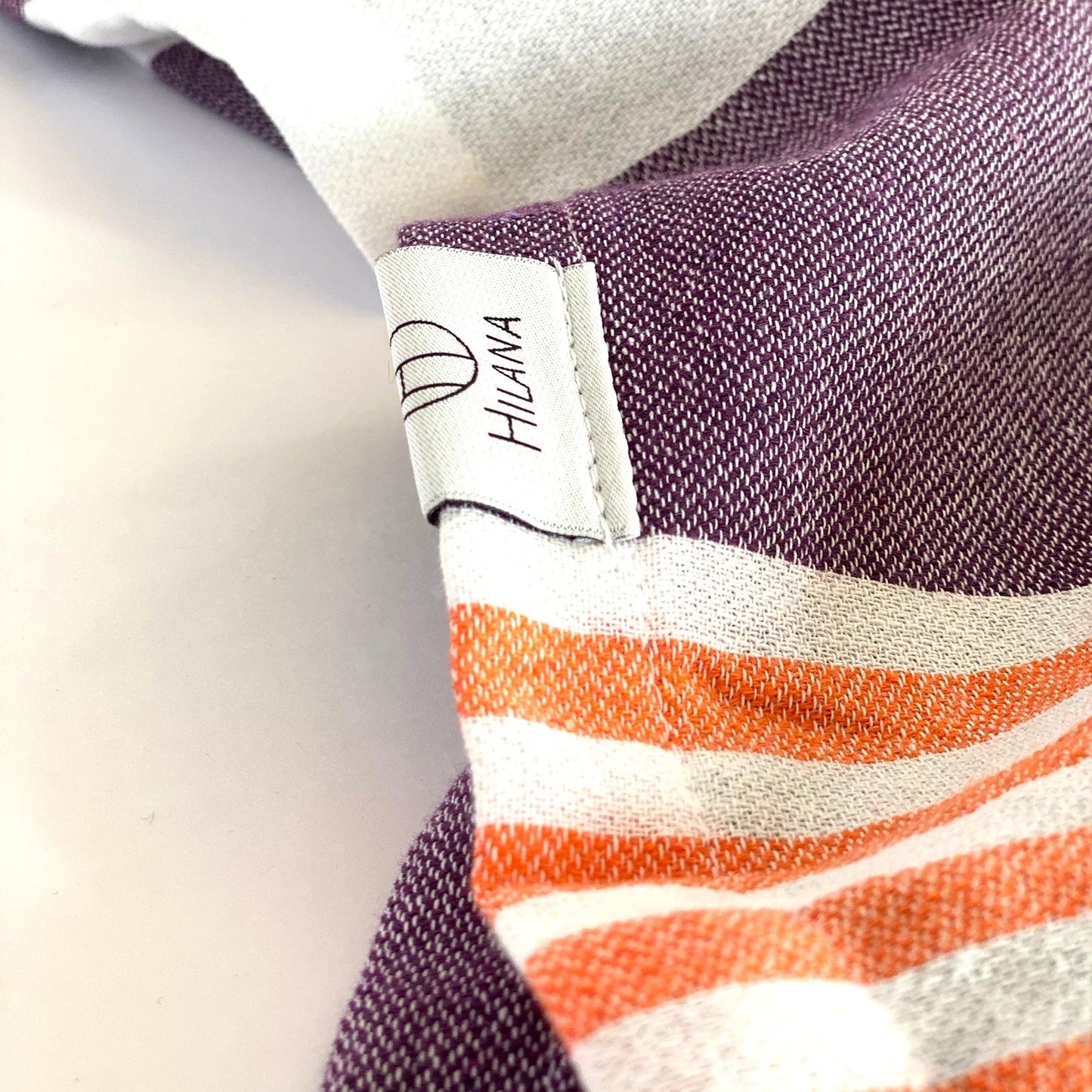 
                  
                    Veracruz Hooded Poncho Towel - Purple by Hilana Upcycled Cotton
                  
                