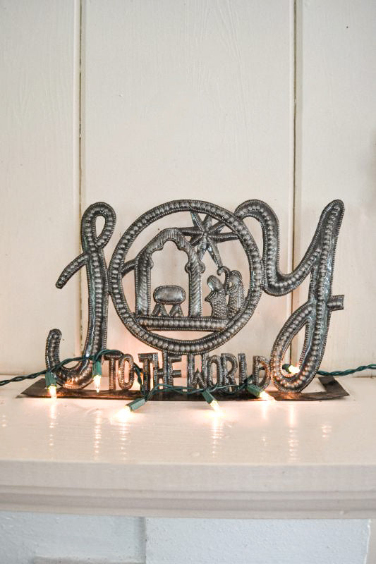 
                  
                    Joy to the World Standing Metal Art by 2nd Story Goods
                  
                