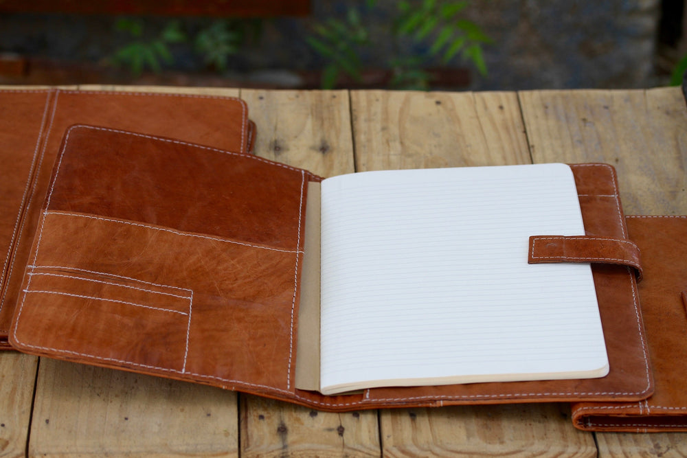 
                  
                    Dual loading Leather Portfolio by 2nd Story Goods
                  
                