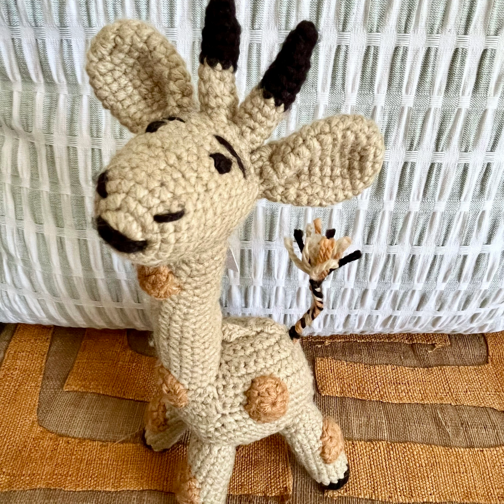 Crochet Giraffe Teddy by Handicraft Soul