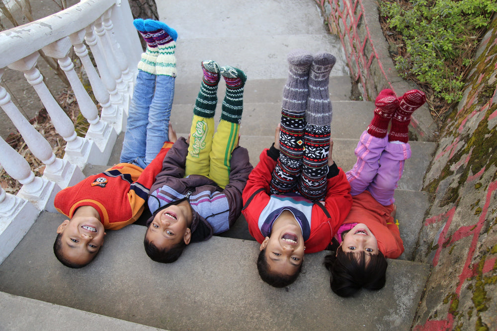 
                  
                    Bundar (Monkey) - Children's Socks by Fazl
                  
                