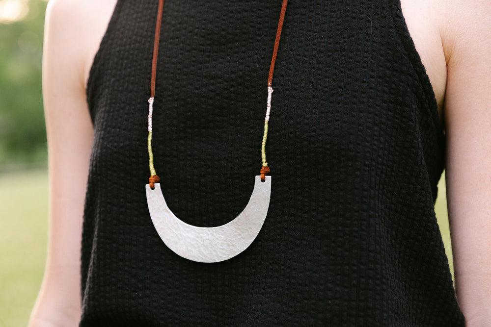 
                  
                    Hammered Scoop Necklace by 2nd Story Goods
                  
                