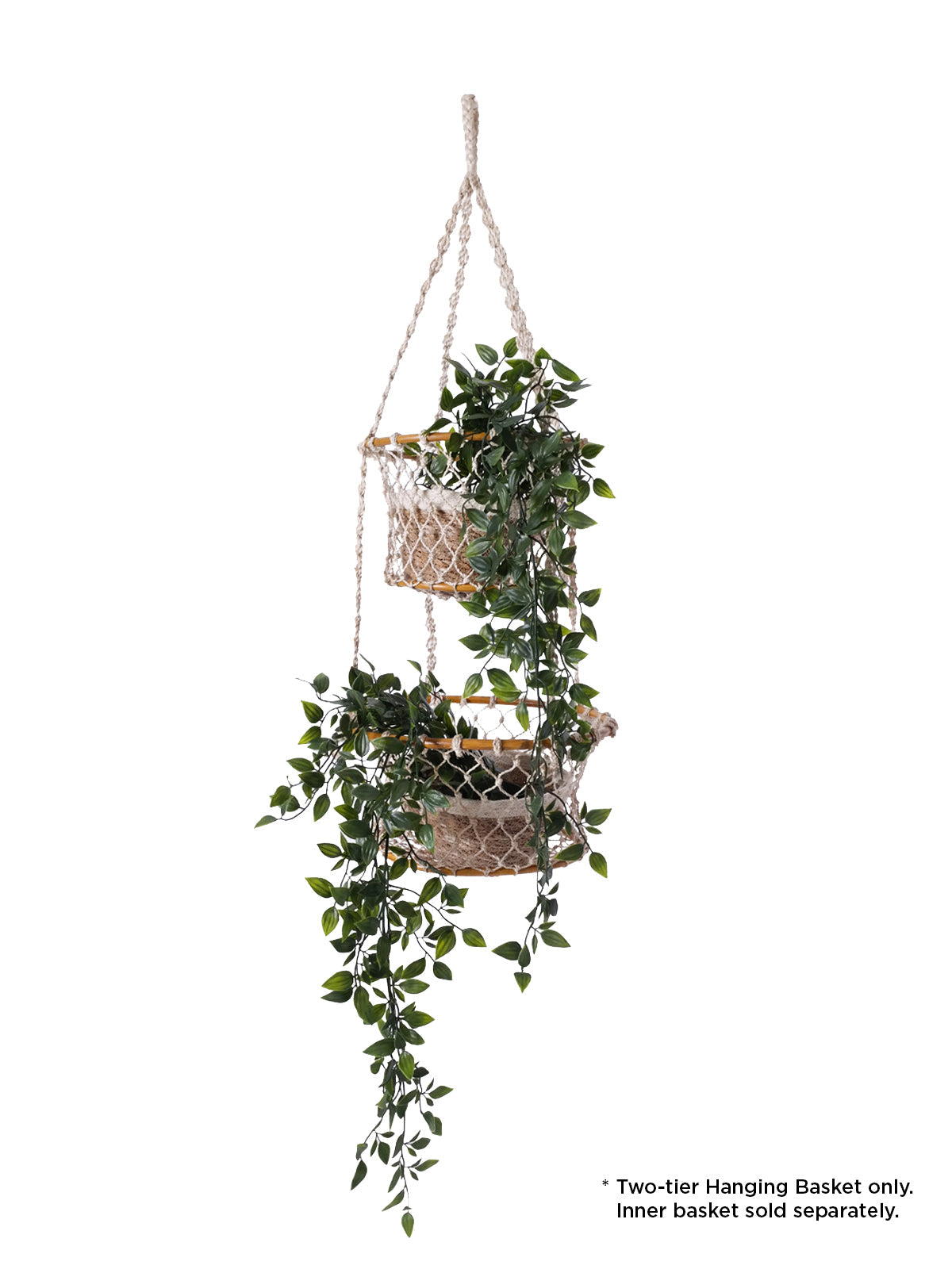 
                  
                    Jhuri Double Hanging Basket by KORISSA
                  
                