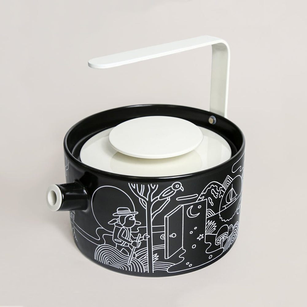 Jeremyville Artist Teapot by Firebelly Tea