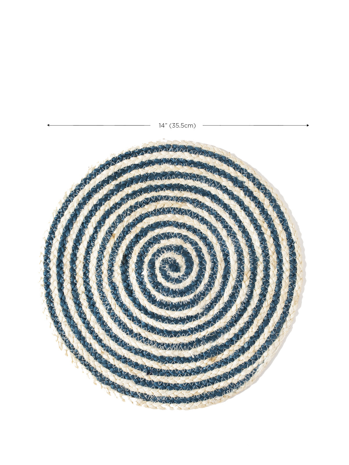 
                  
                    Kata Spiral Placemat - Blue (Set of 4) by KORISSA
                  
                