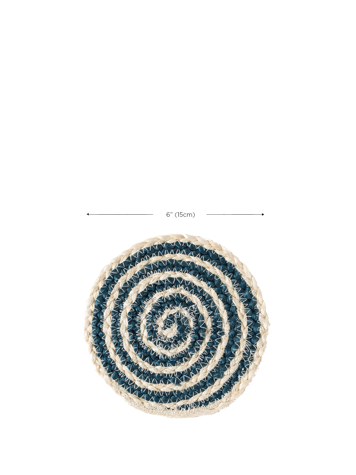 
                  
                    Kata Spiral Coaster Trivet - Blue (Set of 4) by KORISSA
                  
                