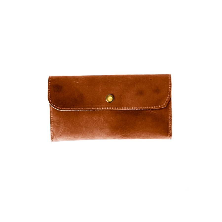 
                  
                    Leather Wallet in Cognac by SutiSana
                  
                