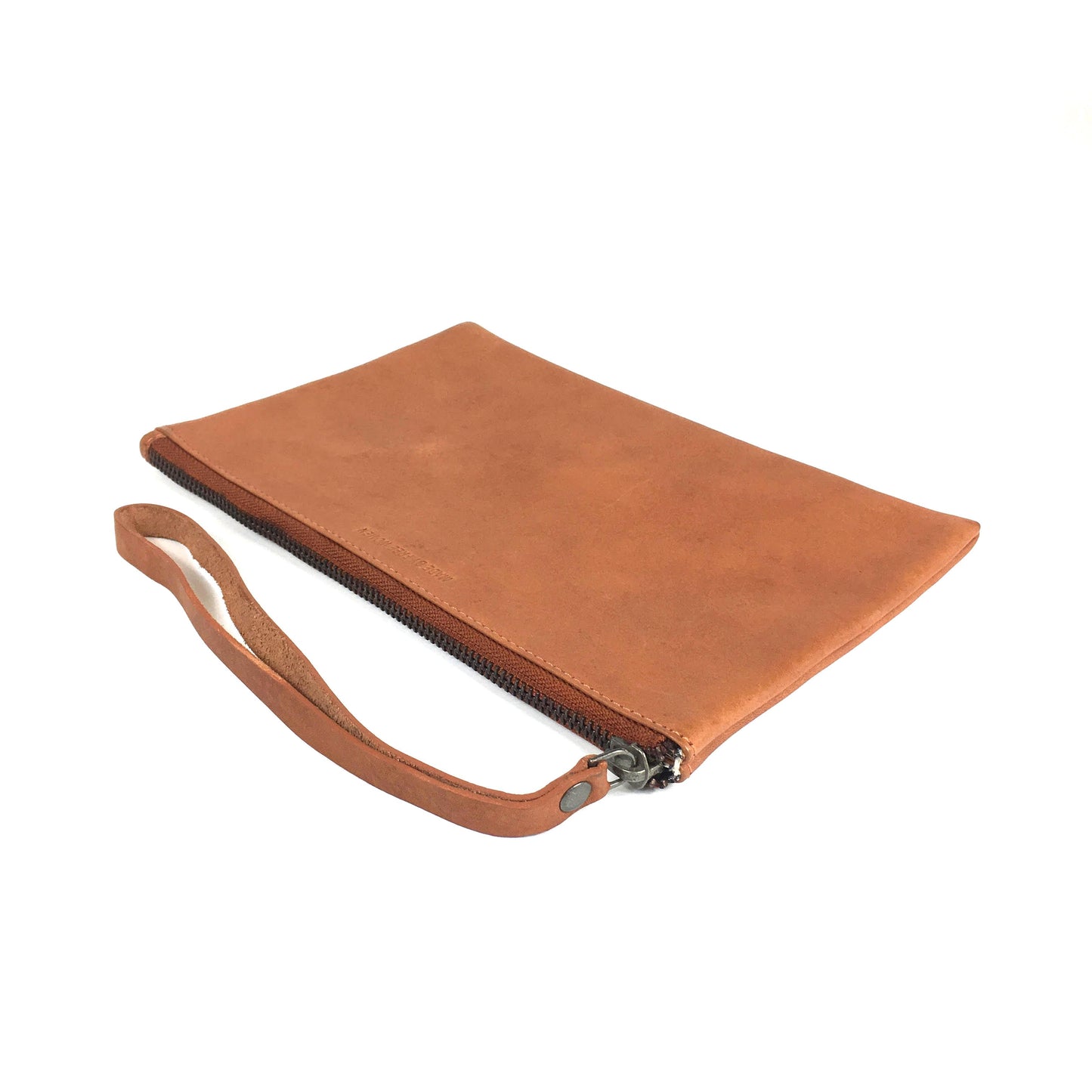 
                  
                    LEATHER CLUTCH CAMEL by MADE FREE®
                  
                