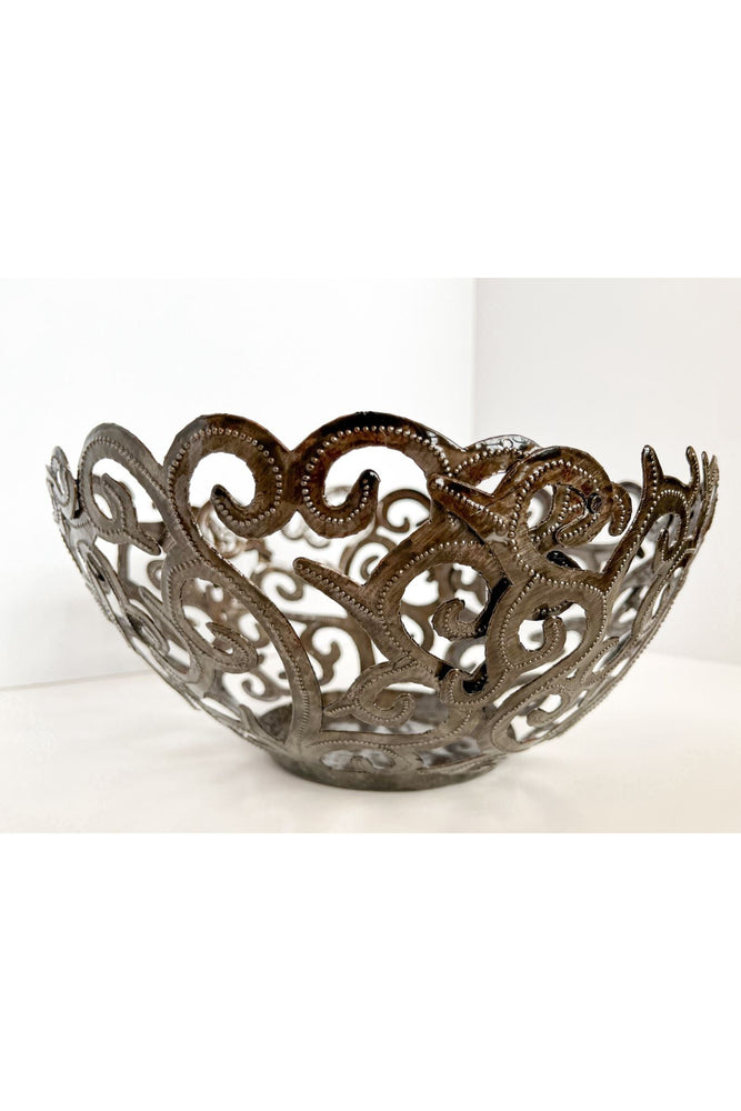 
                  
                    Metal Art Scroll Bowl by 2nd Story Goods
                  
                