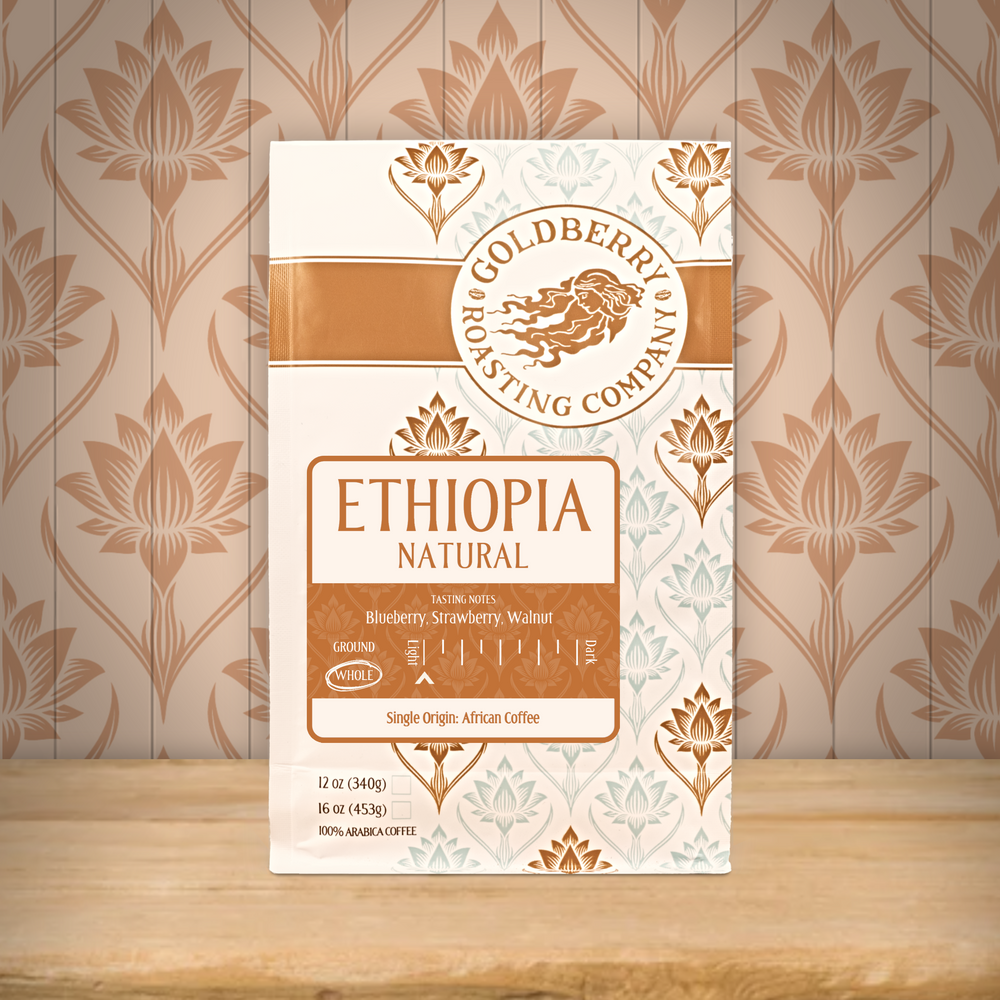 
                  
                    Ethiopia Natural by Goldberry Roasting Company
                  
                