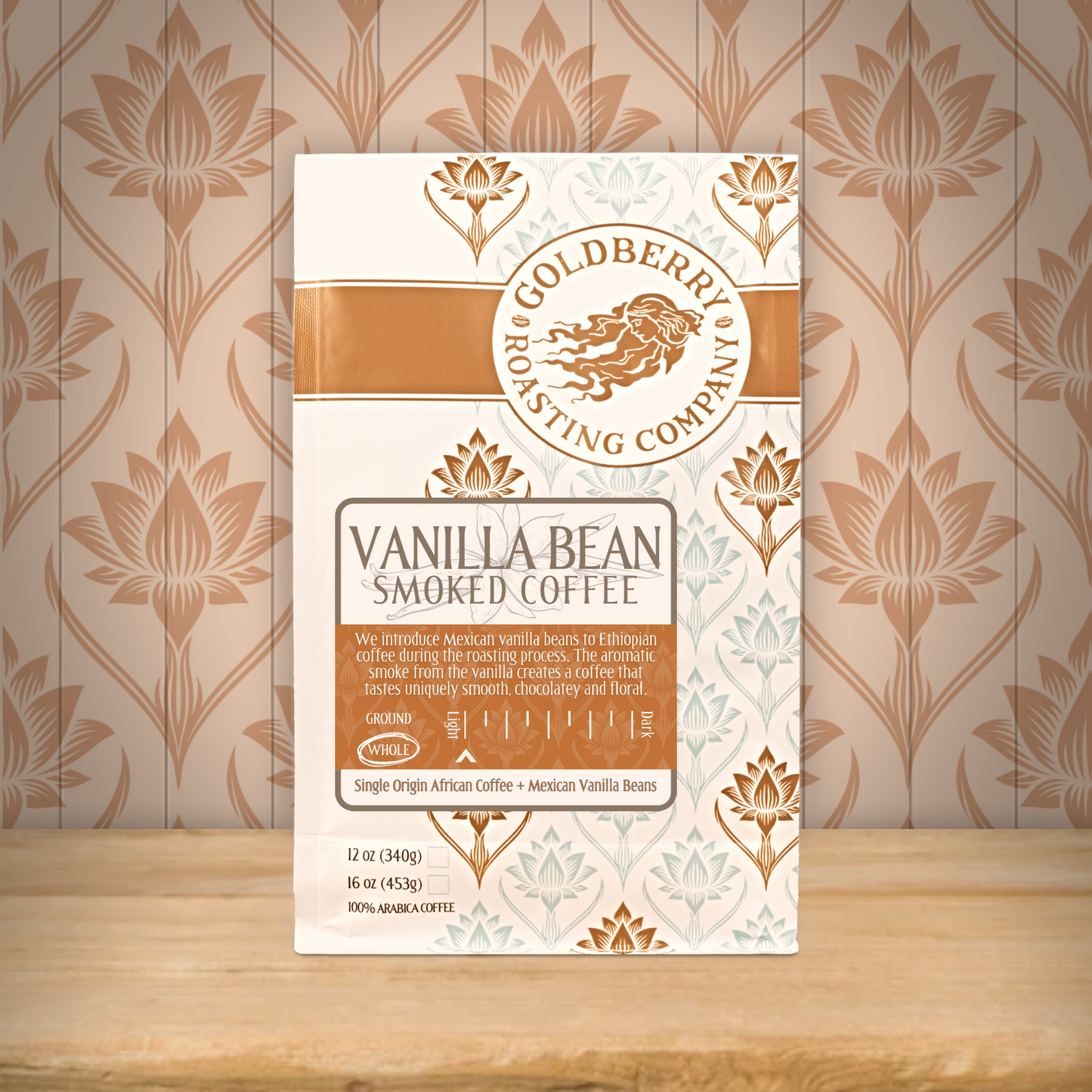 
                  
                    Vanilla Bean Smoked Coffee by Goldberry Roasting Company
                  
                