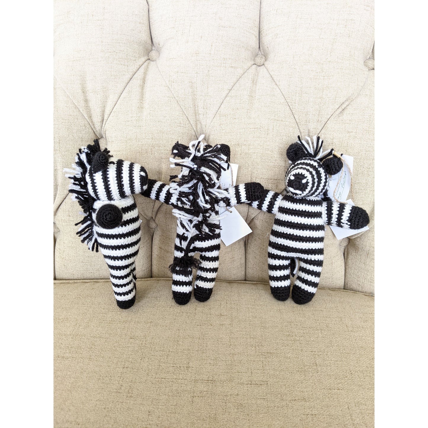 
                  
                    Crochet Zebra Teddy by Handicraft Soul
                  
                