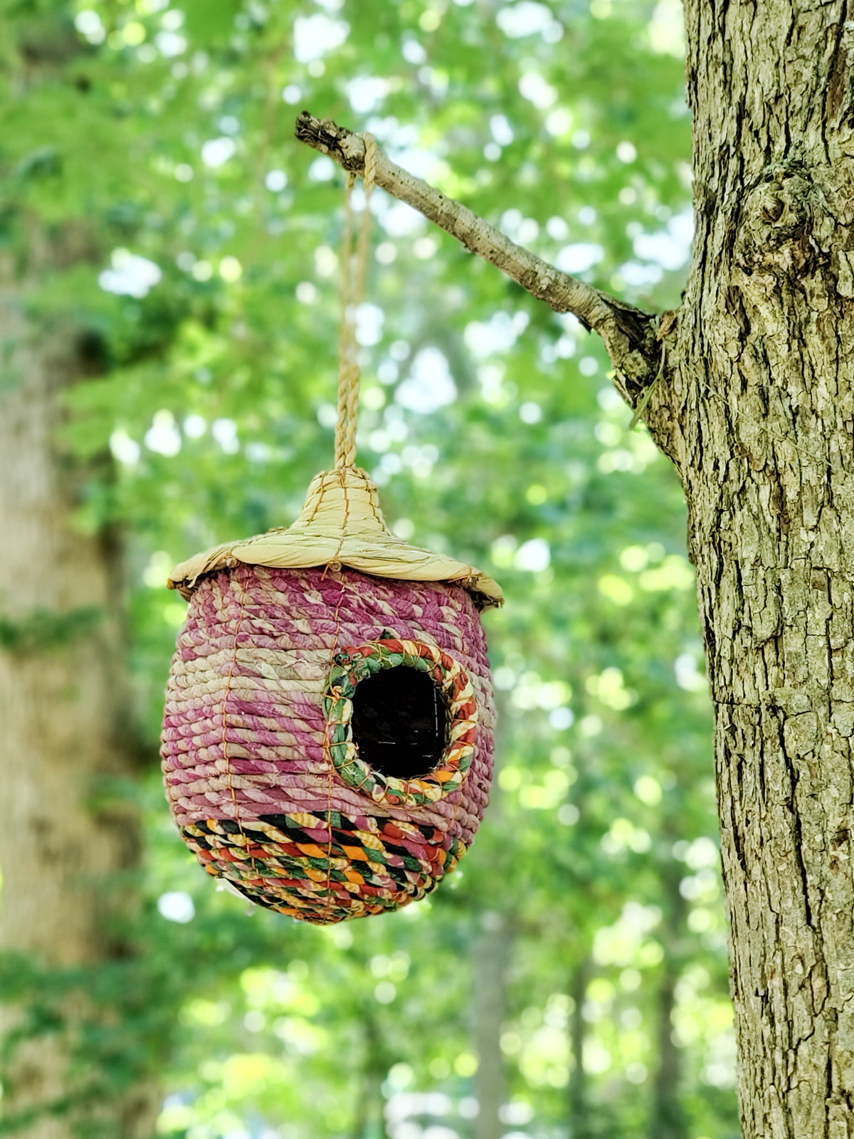 
                  
                    Seagrass & Sari Birdhouse - Acorn by KORISSA
                  
                