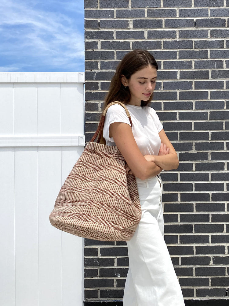 
                  
                    Dobi Shoulder Tote - Brown by KORISSA
                  
                