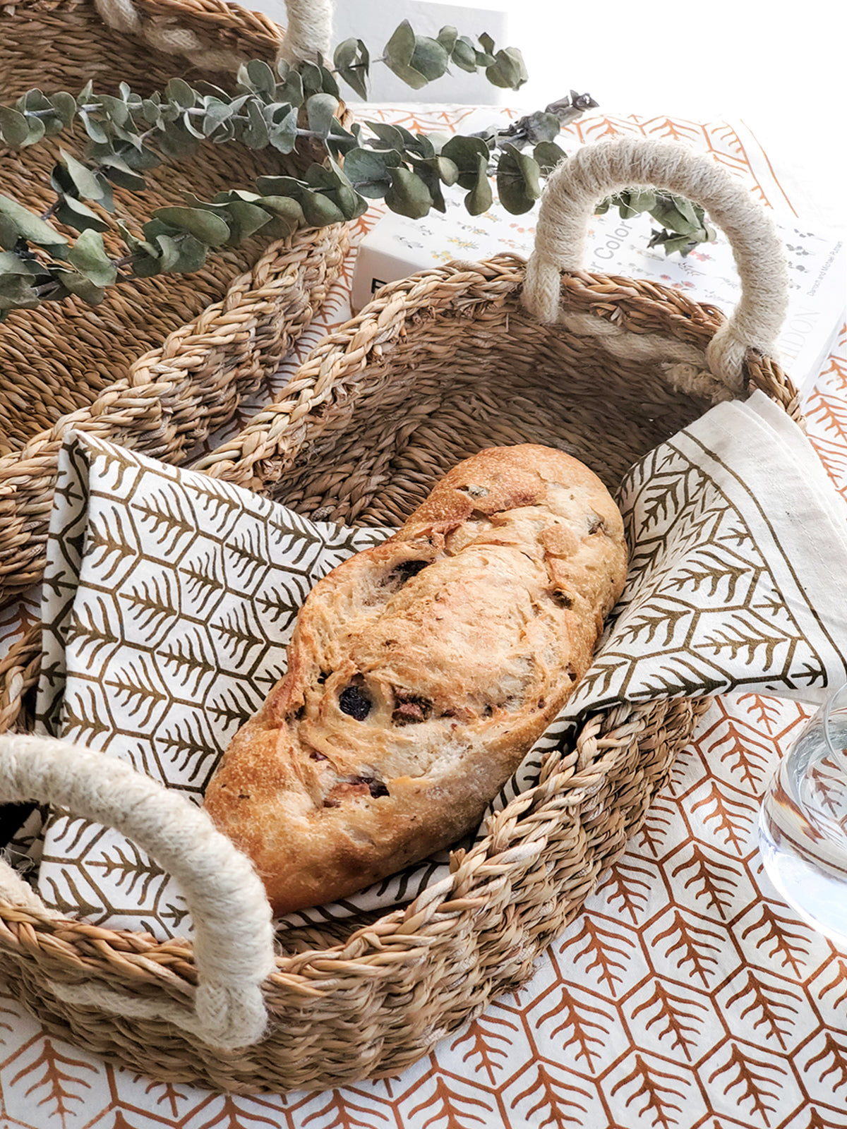 
                  
                    Savar Oval Bread Basket by KORISSA
                  
                