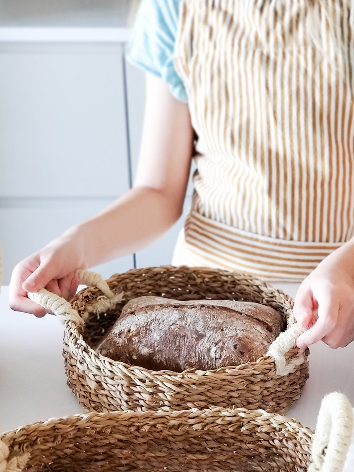 
                  
                    Savar Round Bread Basket by KORISSA
                  
                
