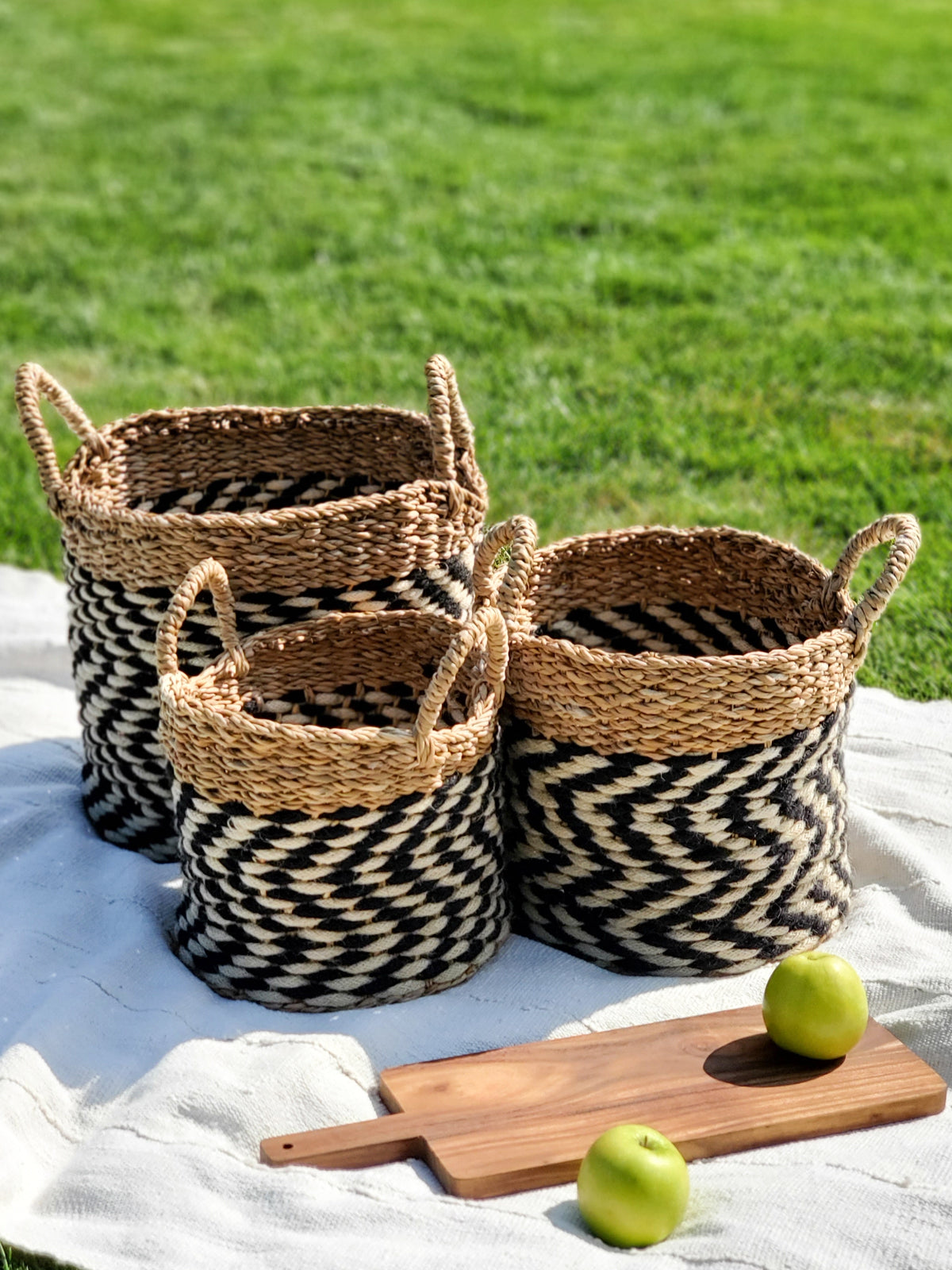 
                  
                    Ula Zigzag Basket by KORISSA
                  
                