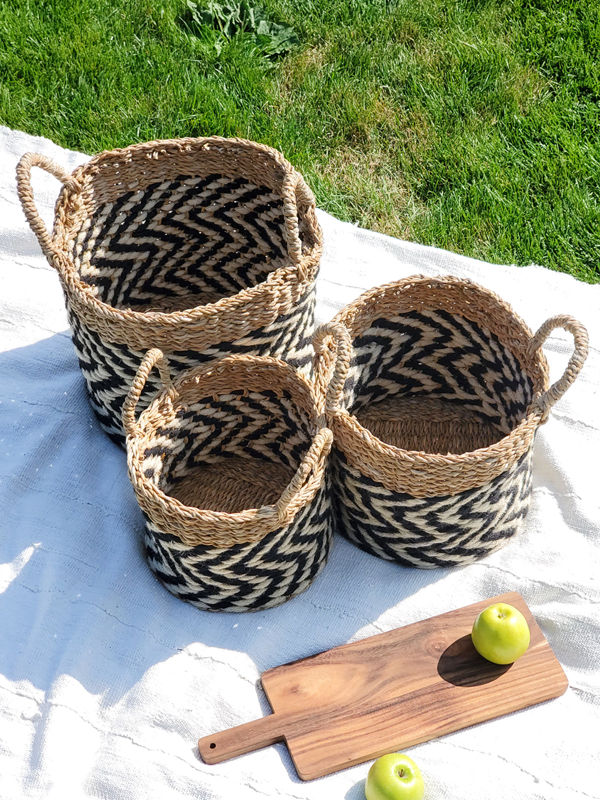 
                  
                    Ula Zigzag Basket by KORISSA
                  
                