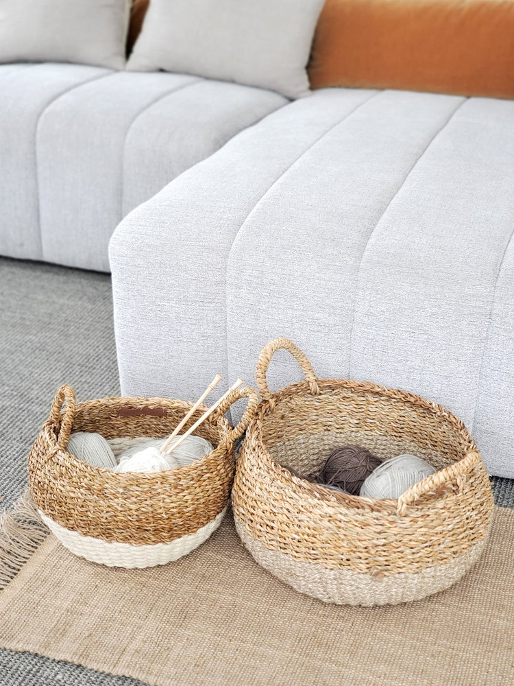 
                  
                    Ula Floor Basket - Natural by KORISSA
                  
                