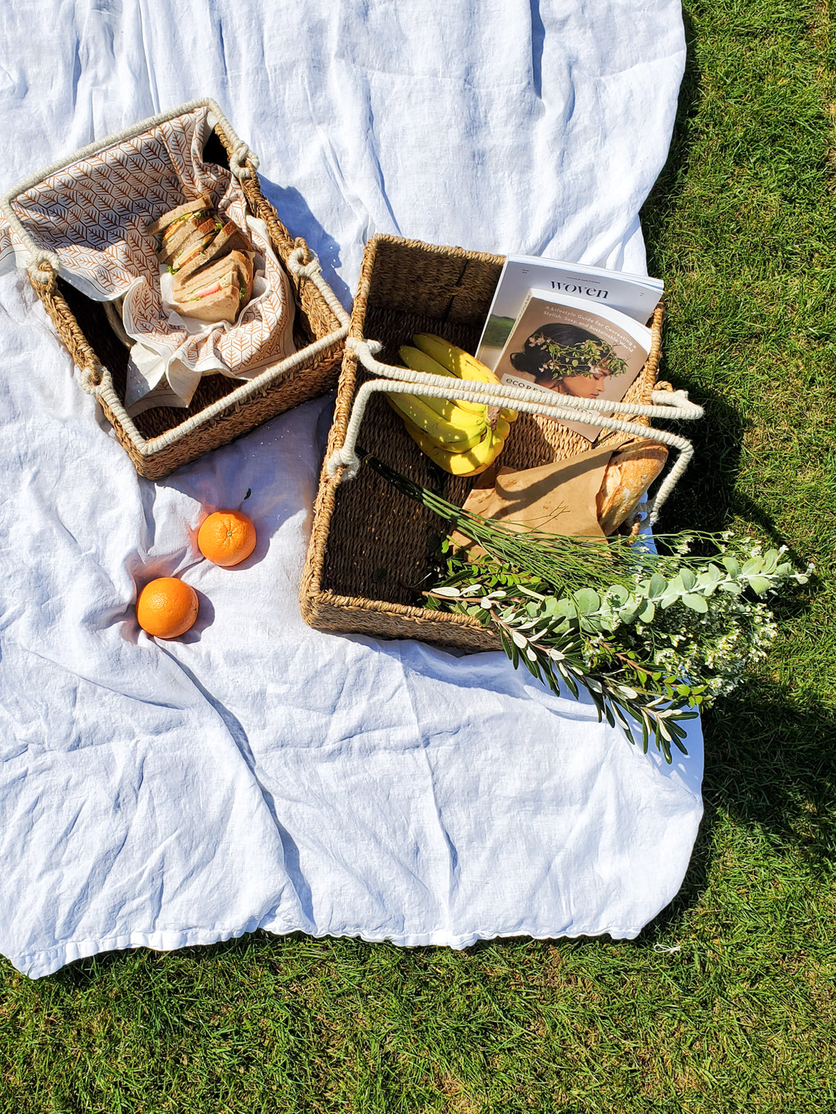 
                  
                    Savar Picnic SQ Basket by KORISSA
                  
                