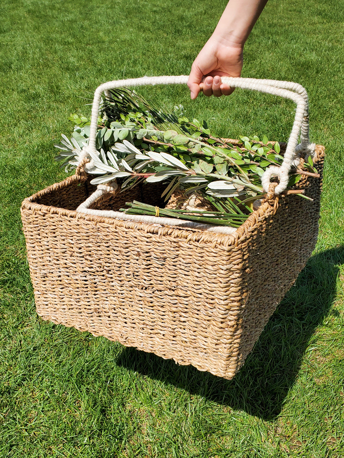 
                  
                    Savar Picnic SQ Basket by KORISSA
                  
                