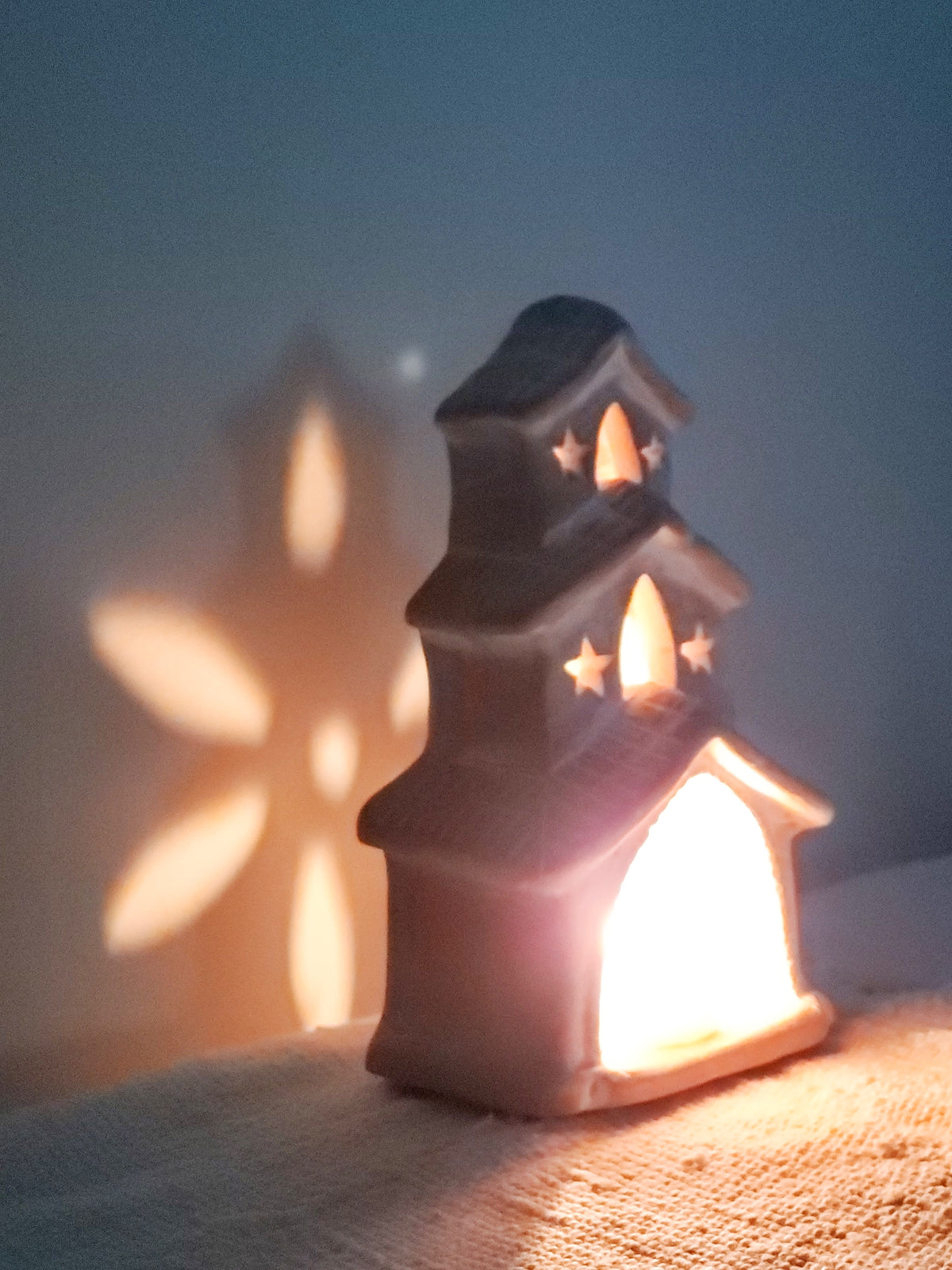 
                  
                    Terracotta Tea Light Candle Holder - House by KORISSA
                  
                