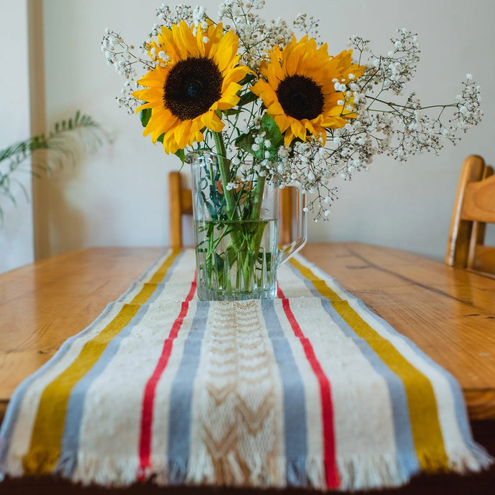 Organic Sheep Wool Table Runner