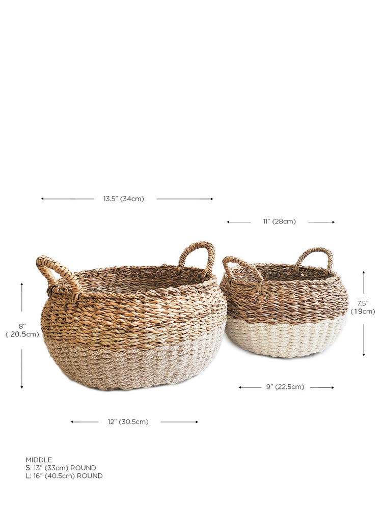 
                  
                    Ula Floor Basket - Natural by KORISSA
                  
                