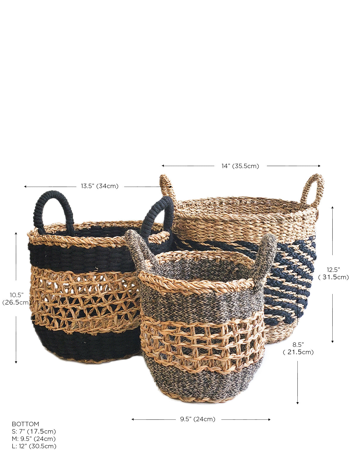 
                  
                    Ula Mesh Basket - Black by KORISSA
                  
                