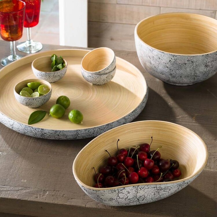 
                  
                    KHAY- Handmade Bamboo Serving Platter
                  
                