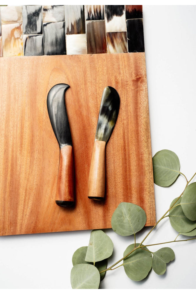 
                  
                    Wood and Horn Cheese Knife by 2nd Story Goods
                  
                