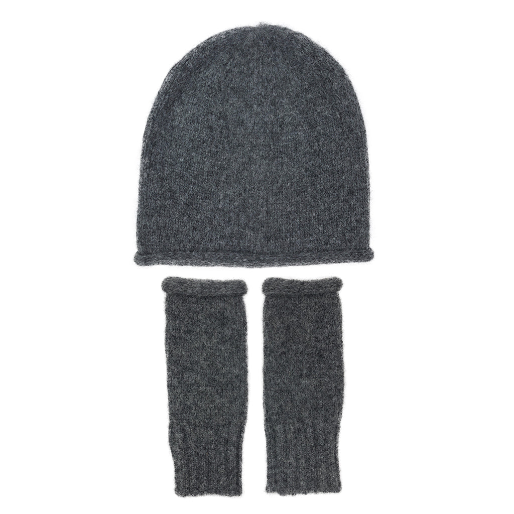 
                  
                    Charcoal Essential Knit Alpaca Beanie by SLATE + SALT
                  
                