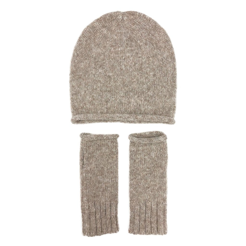 
                  
                    Beige Essential Knit Alpaca Beanie by SLATE + SALT
                  
                