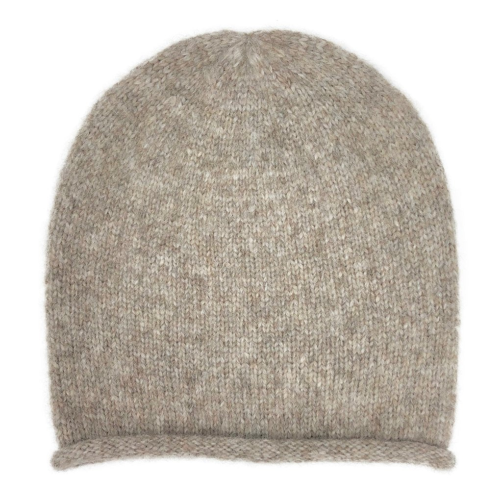 
                  
                    Beige Essential Knit Alpaca Beanie by SLATE + SALT
                  
                