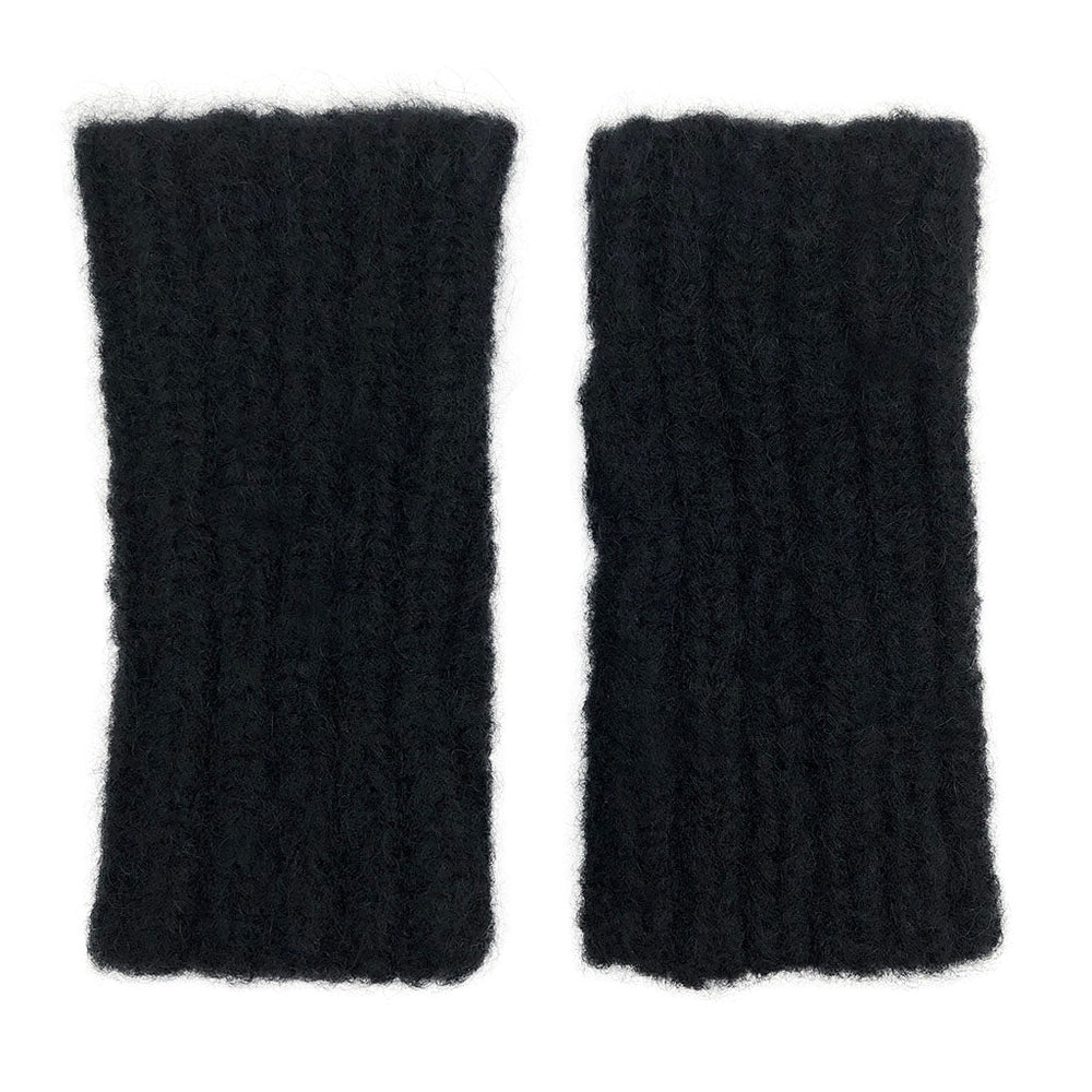 
                  
                    Black Ribbed Alpaca Gloves by SLATE + SALT
                  
                