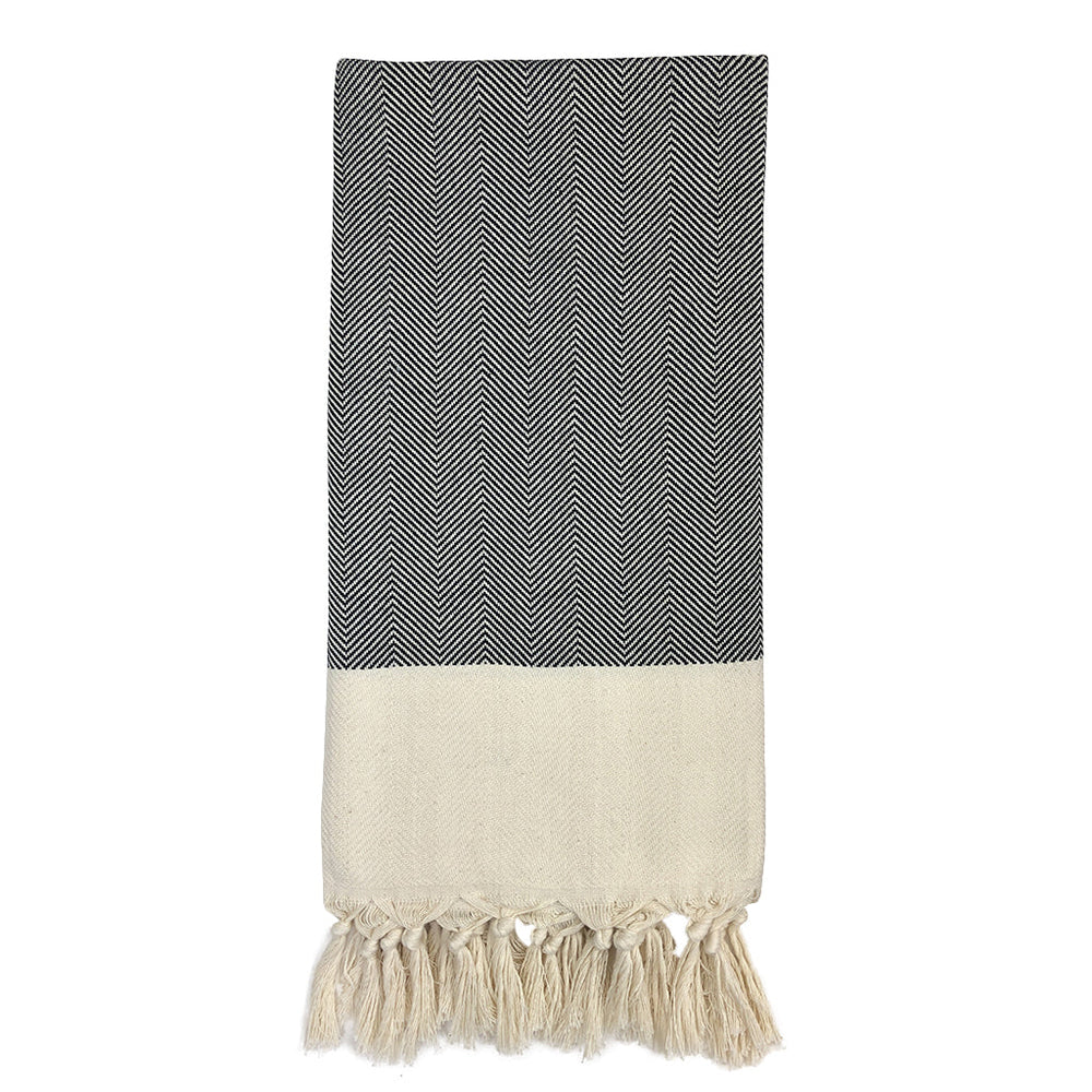 
                  
                    Herringbone Turkish Towel by SLATE + SALT
                  
                