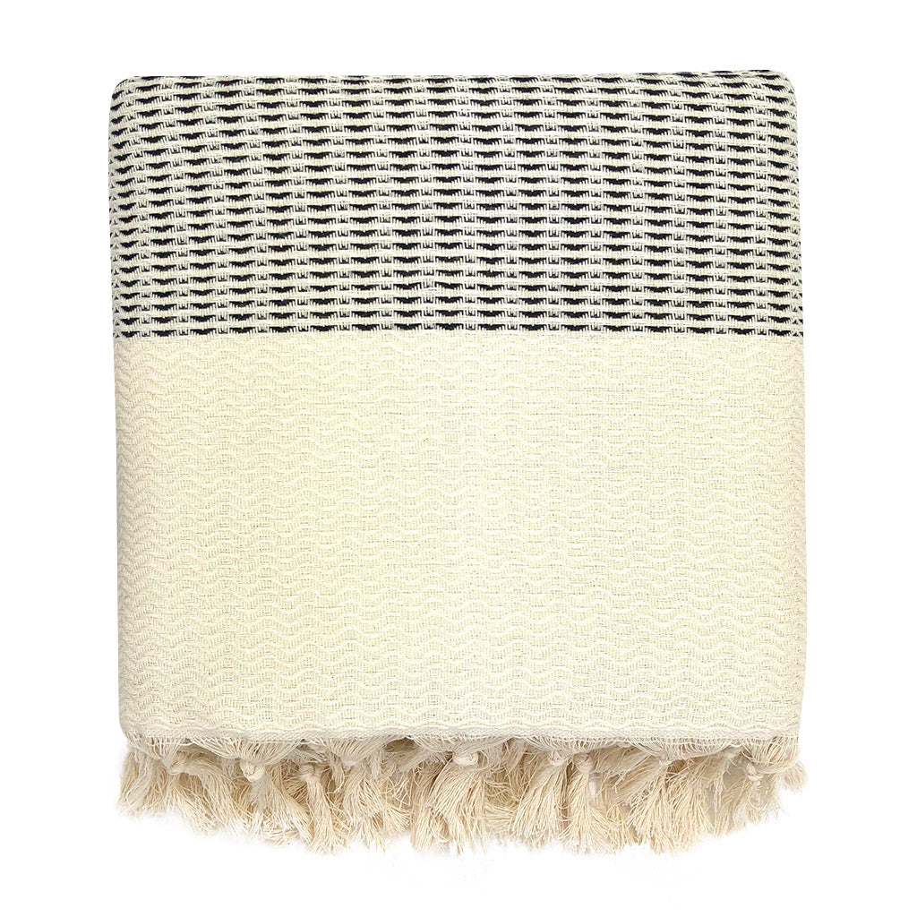 
                  
                    Plush Wavy Turkish Throw by SLATE + SALT
                  
                