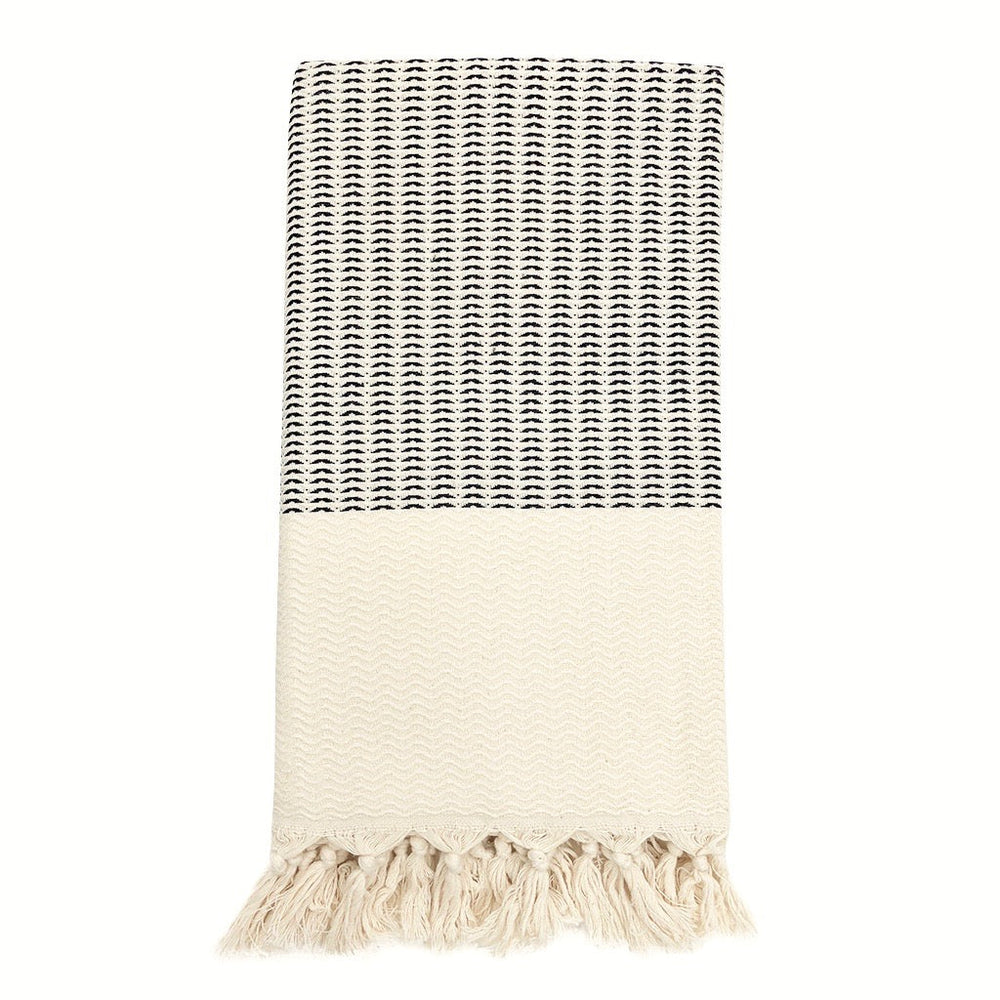 
                  
                    Plush Wavy Turkish Towel by SLATE + SALT
                  
                