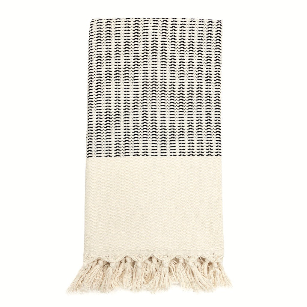 
                  
                    Plush Wavy Turkish Towel by SLATE + SALT
                  
                